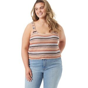 Jessica Simpson- Crochet Knit Tank Women’s Plus size 3X